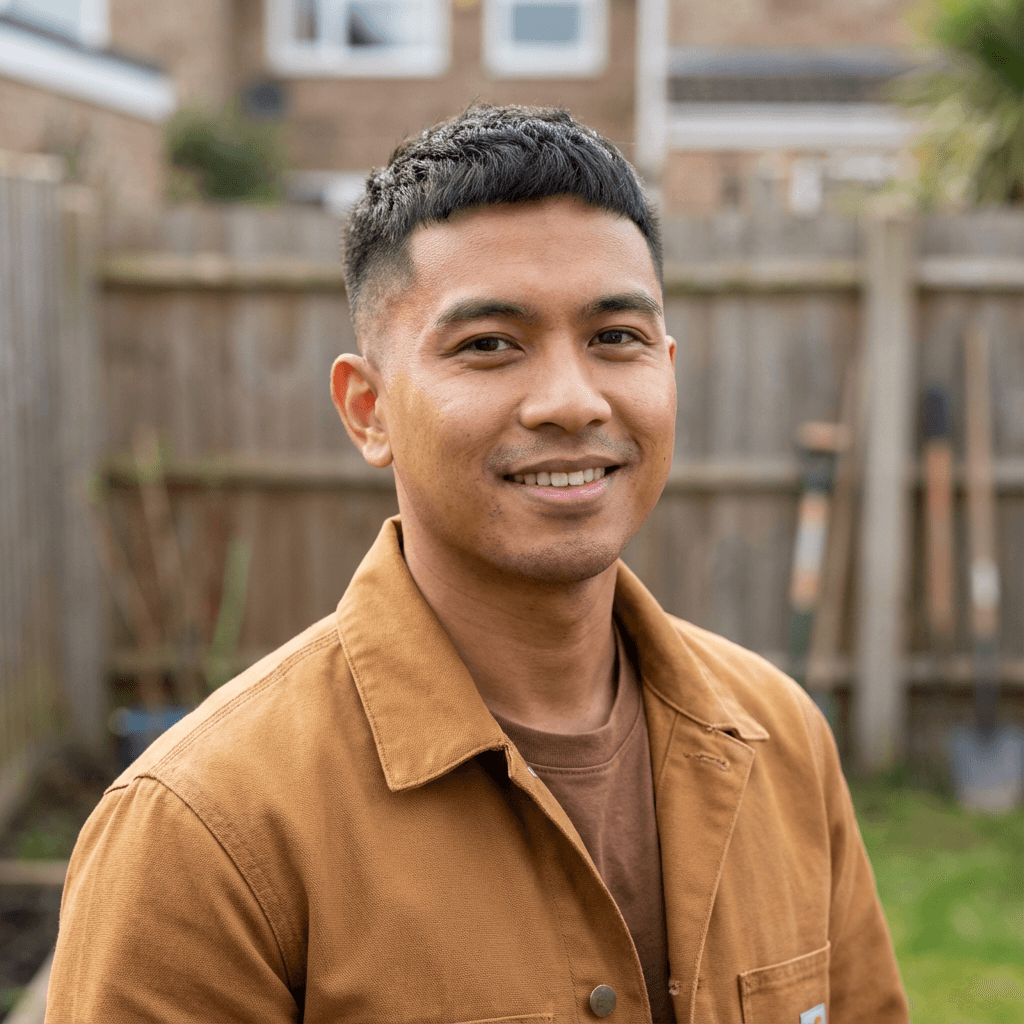 Portrait of a contractor in a workshop